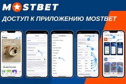 Приложение Мостбет на iPhone: установка Mostbet на iOS